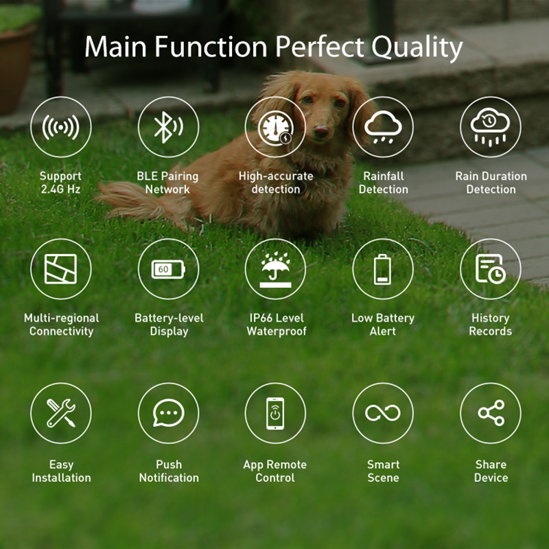 WiFi Rain Sensor Rainfall Dura - Home Automation Technology のレビューと価格