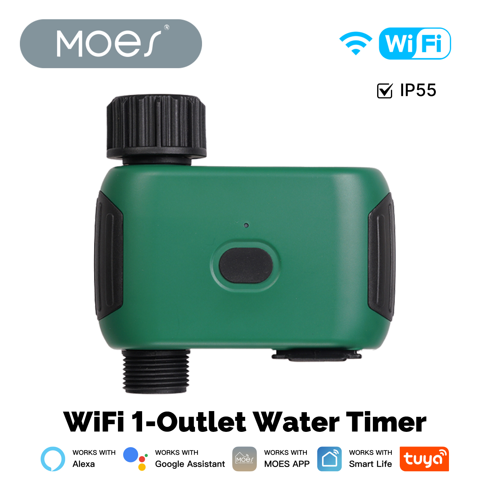 MOES Tuya Smart WiFi 1 Outlet  - Home Automation Technology のレビューと価格