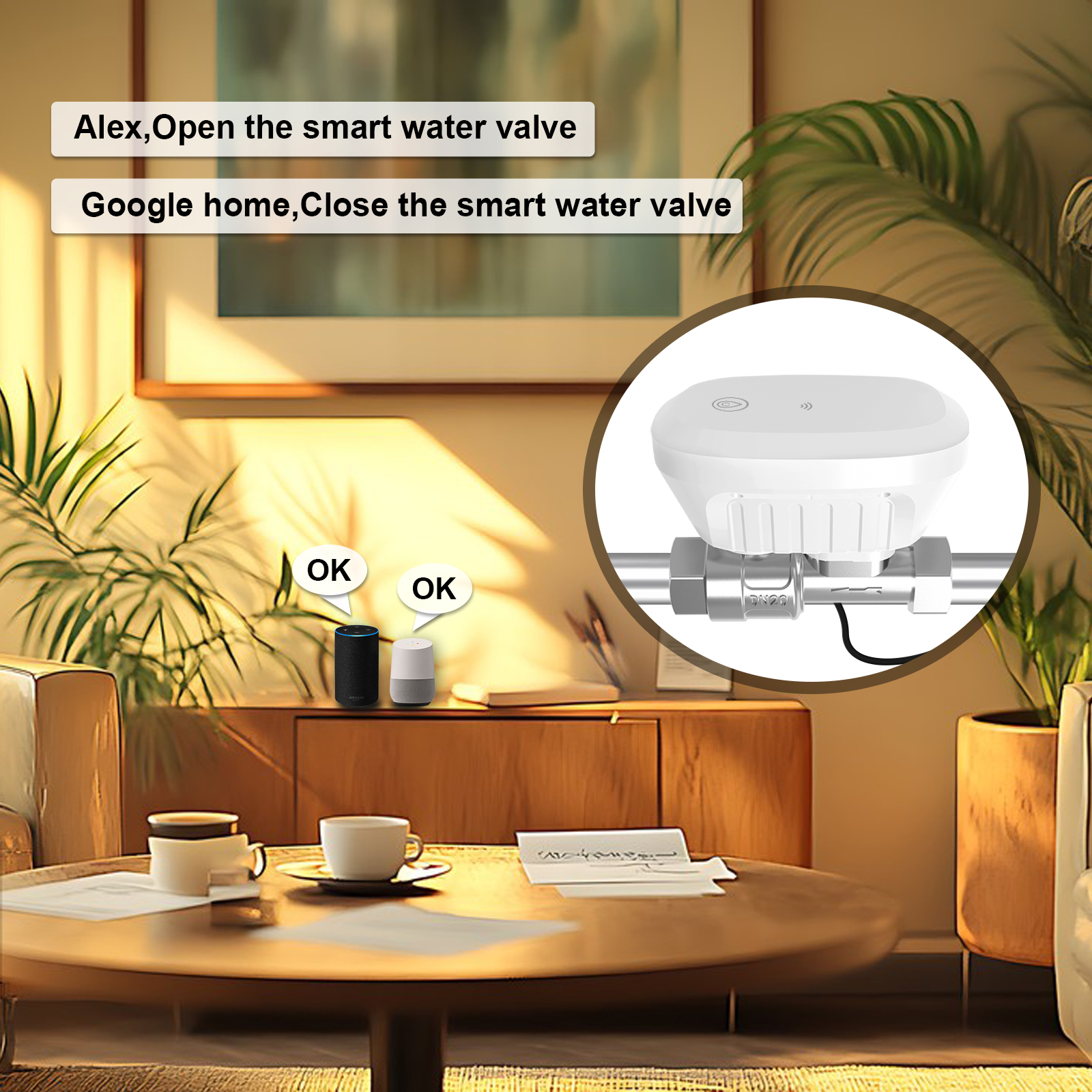 Tuya Smart WiFi Water Valve Wa - Home Automation Technology のレビューと価格