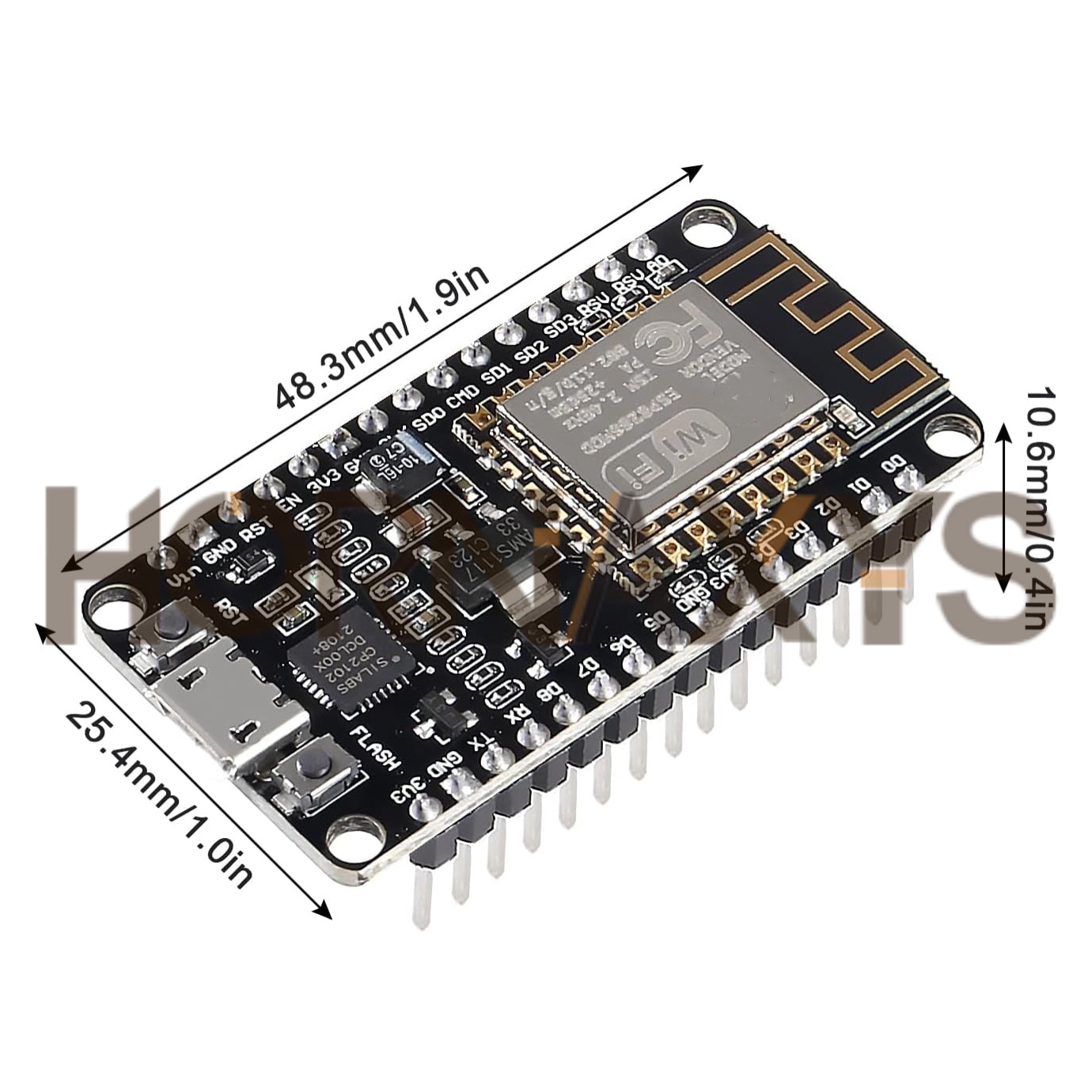 1-10PCS/Wireless Module CP2102 - Esp8266 Nodemcu Board のレビューと価格