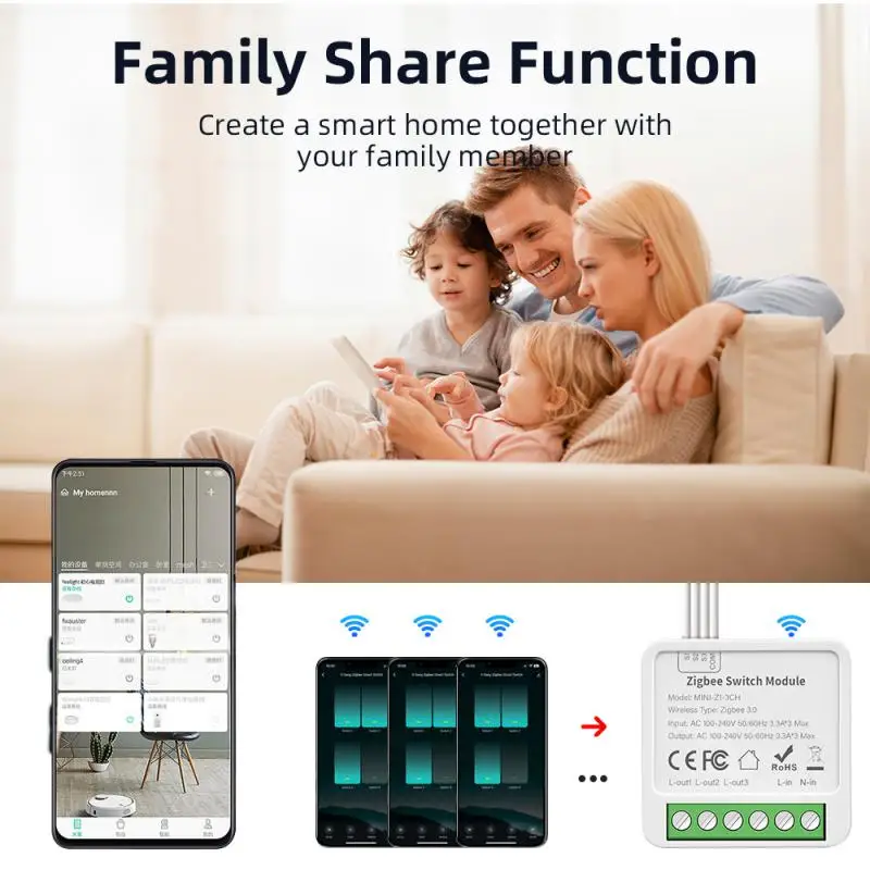 Tuya Wifi Zigbee 3.0 DIY Mini  - Home Automation Diy のレビューと価格