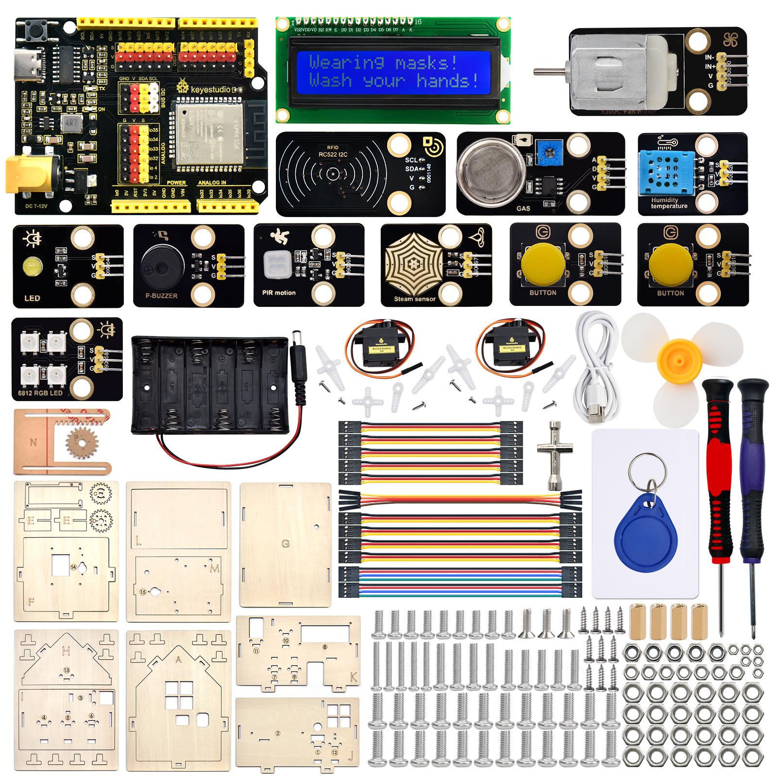  Keyestudio Complete IOT Smart - Home Automation Diy Kit のレビューと価格