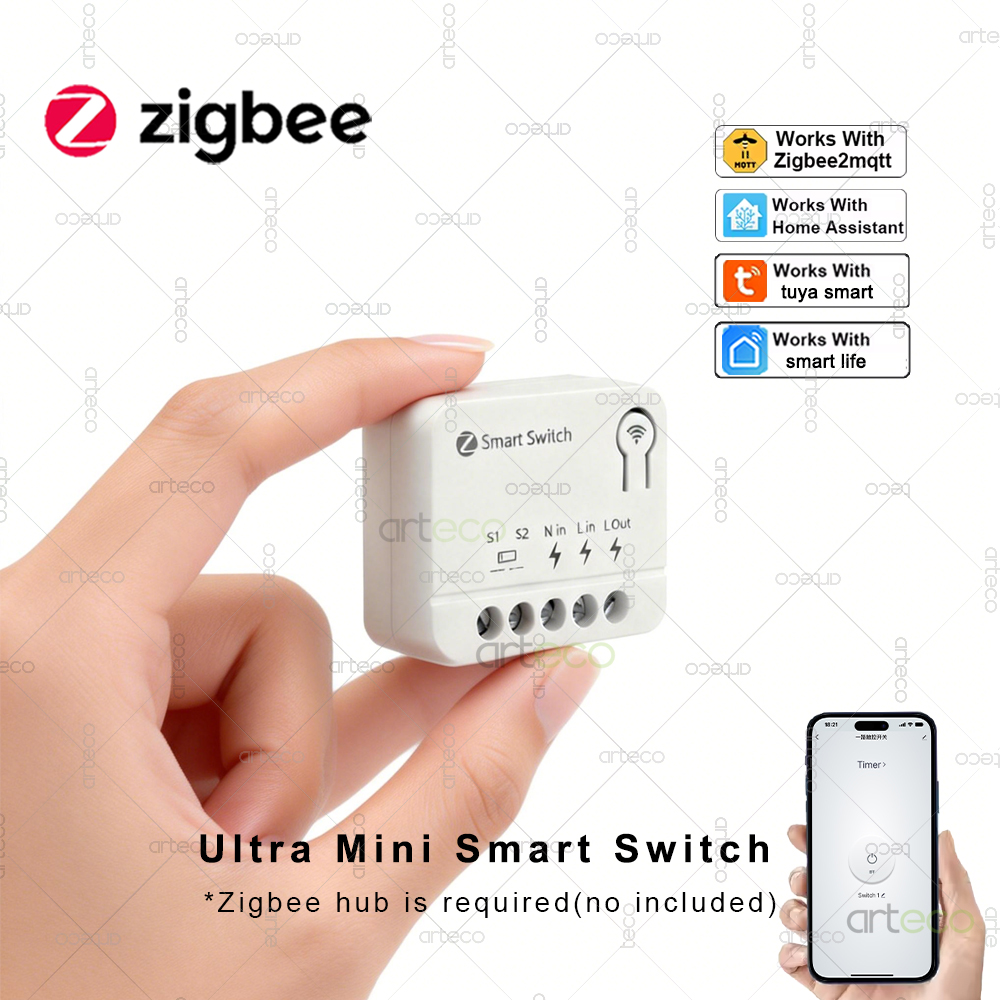 Zigbee Mini Breaker DIY Smart  - Home Automation Diy のレビューと価格