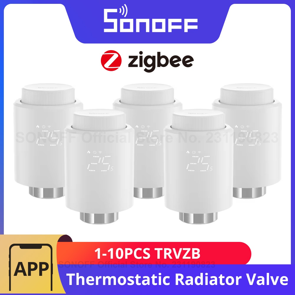 1-6PCS SONOFF TRVZB Zigbee The - Sonoff Basic Switch のレビューと価格